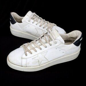 GGDB Golden Goose Pure Star Men’s Leather Low Top Sneakers Shoes Size 44 / US 11